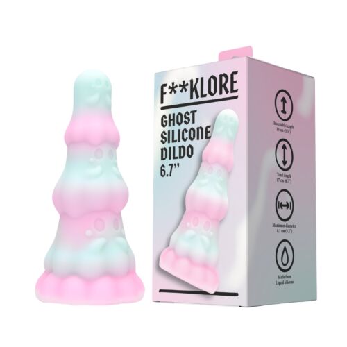 Dildo F**kLore Ghost met spookdesign