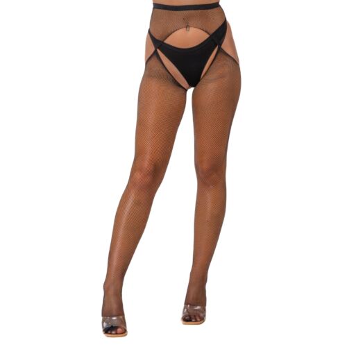 Lace Crotchless Pantyhoze