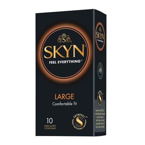 Condoom Mates SKYN Large 10 Pack - Zacht en comfortabel