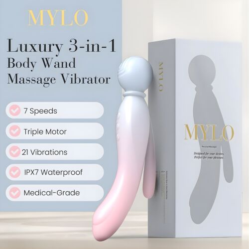 Wand Vibrator MYLO 3-in-1 Body Wand Massager