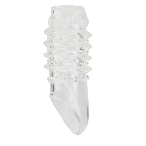 Rev-Sleeves Textured Penis Sleeve met Ball Loop