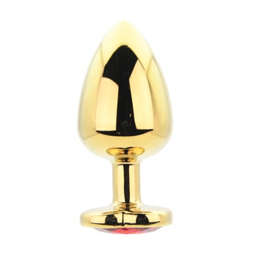 Buttplug Toosh Heart Shaped Large met Edelsteen Rojo