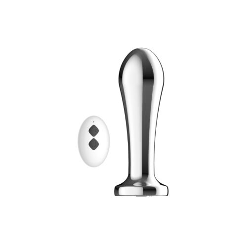 Buttplug Toosh Remote Controlled Metalen Vibrerende Plug