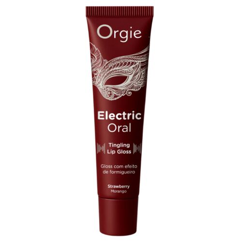 Briljant Glans ORGIE ELECTRIC ORAL met Aardbeismaak