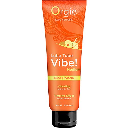Gel intiem Orgie LUBE TUBE VIBE PI?NA COLADA met vibratie