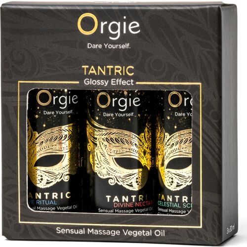 Massage Olie Set Orgie 3x30ml - Sensuele Aromas