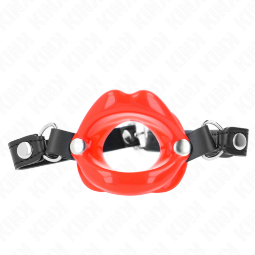 KINK 8 CM gag met verstelbare leren band