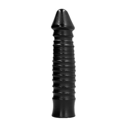 Dildo ALL BLACK 26 CM voor krachtige stimulatie