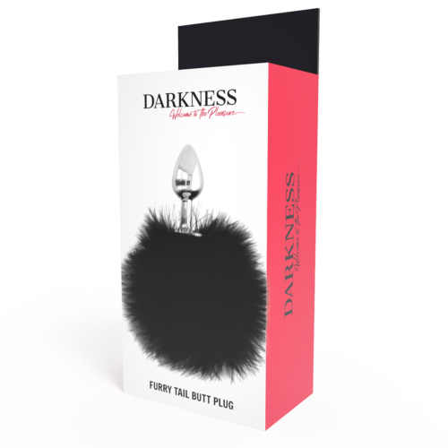 Plug Anal DARKNESS met Staart - 7 cm Ongelooflijke Sensatie