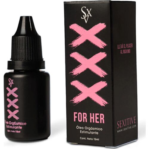 Olie SEXITIVE XXX For Her voor de clitoris