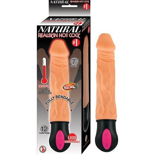 Dildo Nasstoys Realistic Warming 7 inch met opwarmfunctie