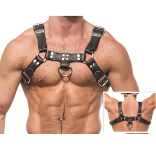 Harnas LEATHER BODY Chain Harness III voor mannen