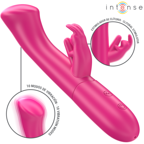 Vibrator Rabbit INTENSE Julieta 18,6 cm met 10 vibraties