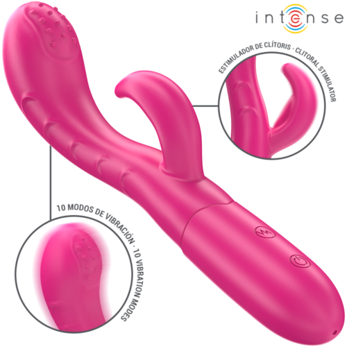 Vibrator INTENSE AMARA met stimulerende tong en 10 standen
