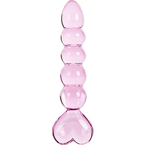 Dildo S Pleasures Crystal VENUS met veilig hartvormig grip