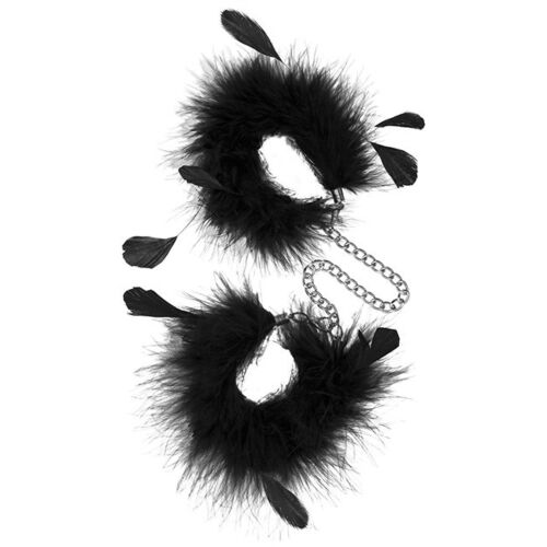 Handboeien S Pleasures Feather Cuffs met zachte grip