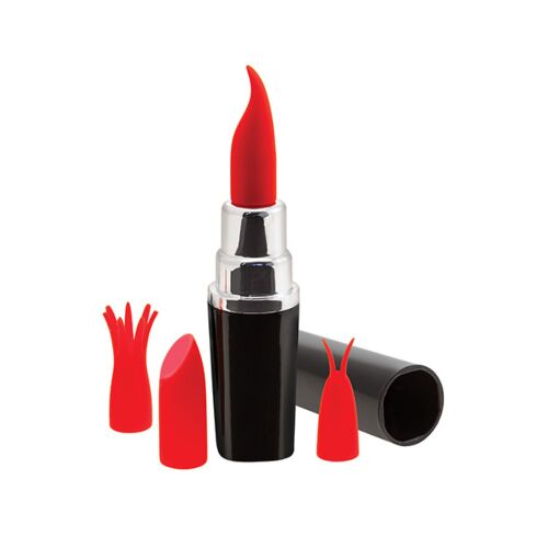 Vibrator S Pleasures Lipstick Vormgeving met 10 Modi