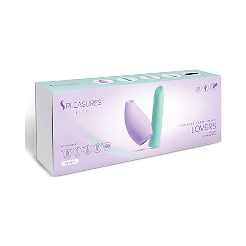 Lovers Kit S Pleasures Kits met stimulators en glijmiddel