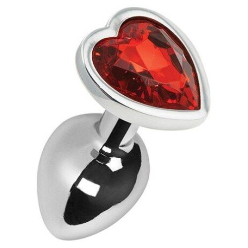 Plug S Pleasures Metal ELLA met hartvormige basis