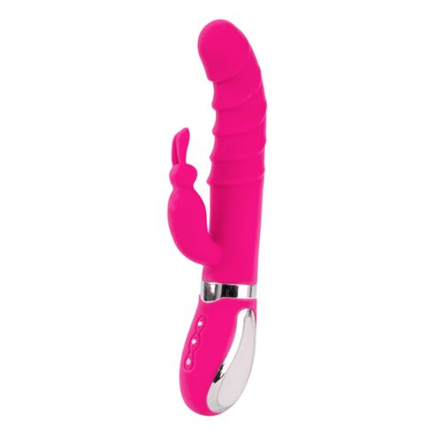 Vibrator S Pleasures Realistic met dubbele stimulatie