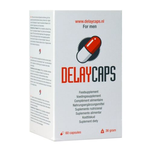 Delaycaps Pillen 60 Pack voor controle bij ejaculatie