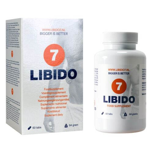 Libido7 Penisvergroting Tabletten 60 Stuks