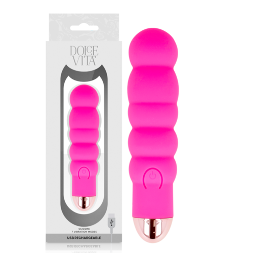 Vibrator DOLCE VITA Rechargeable Six met 7 standen