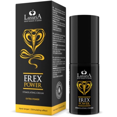 Erectievergroting crème INTIMATELINE LUXURIA Erex Power