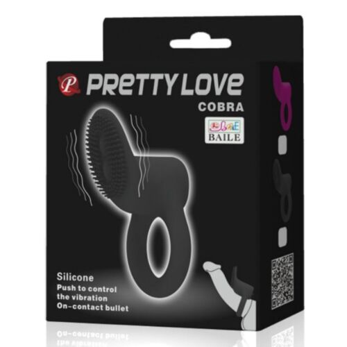 Anillo Vibrador Pretty Love Cobra voor optimale stimulatie