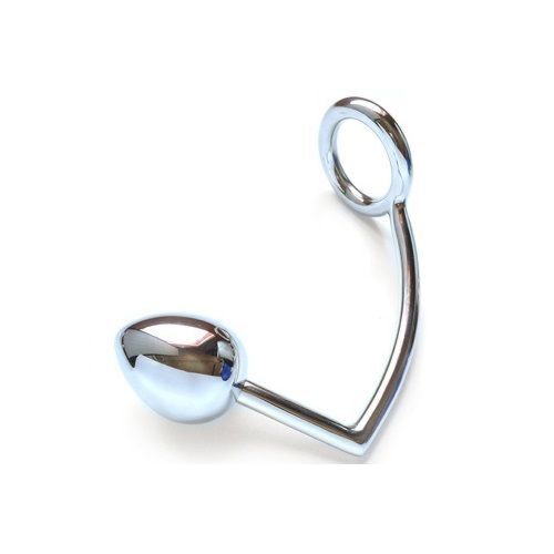Ring METAL HARD met Anal Haak 45MM