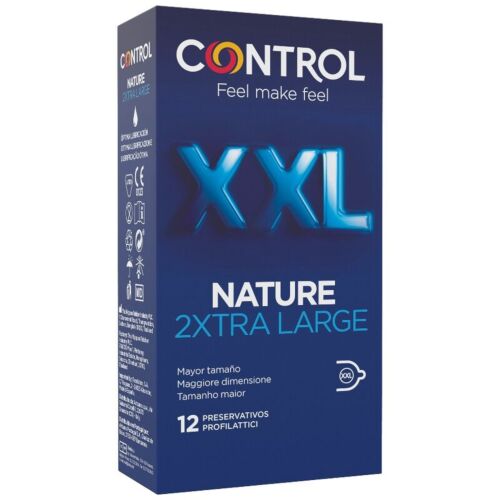 Condooms CONTROL Nature XXL - 12 Stuks