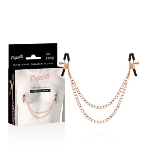 Tepelclips Coquette Fantasy Chic Desire met ketting