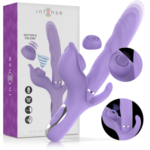 Vibrantor INTENSE BILLIE Multifunctioneel met Suction