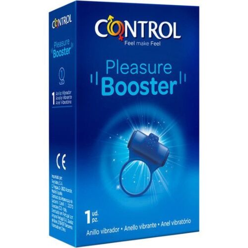 Ring Vibrator CONTROL Pleasure Booster met stimulerende punten