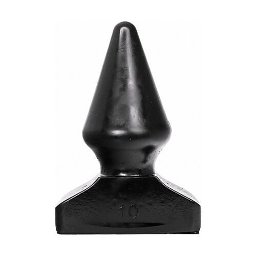 Plug Anal ALL BLACK 20,5 CM - Geleverd in een beschermende folie