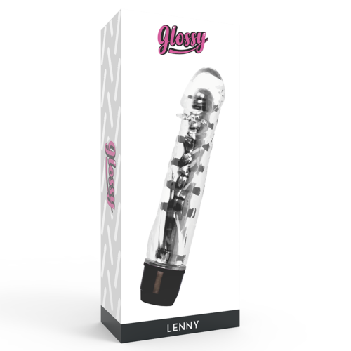 Vibrator GLOSSY LENNY met ergonomisch ontwerp