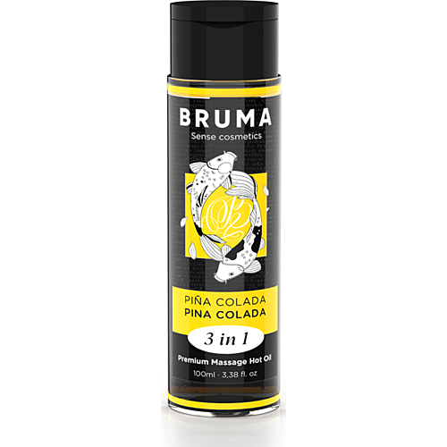 Massageolie BRUMA Piña Colada met warmte-effect