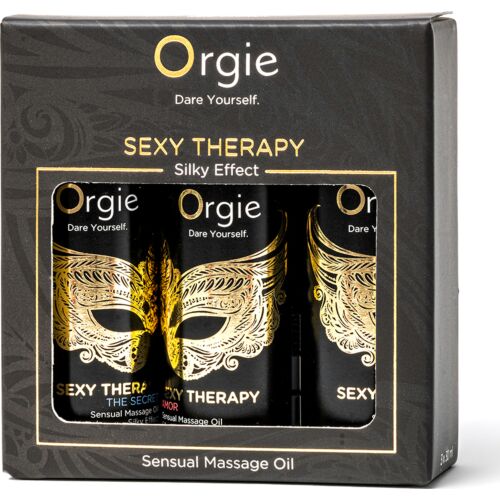 Orgie Sexy Therapy massageolie set 3x30ml
