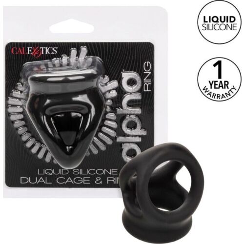 Anillo CALEXOTICS Alpha met dubbele cage