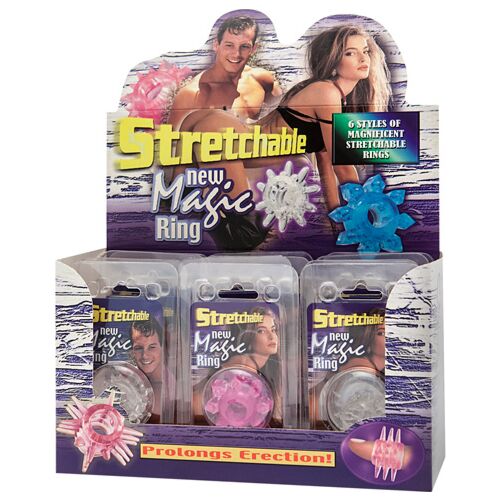 Penisring Magic Strech Ring verstelbaar en rekbaar