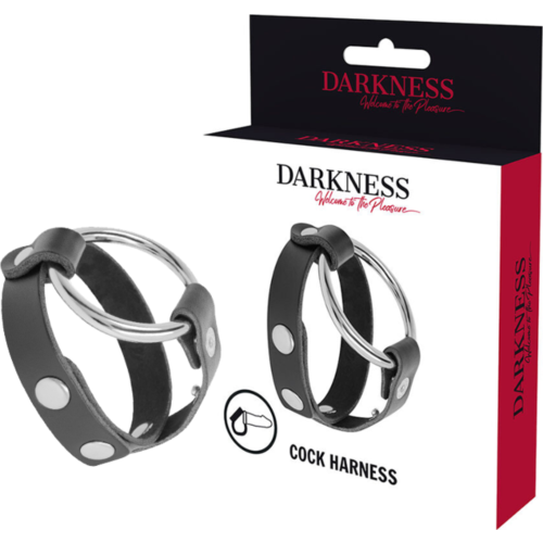 Anillo voor Penis DARKNESS - Verstelbare BDSM Ring