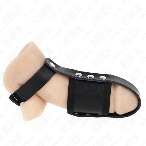 Ring Penis KINK met verstelbare korf en ballenverdeler
