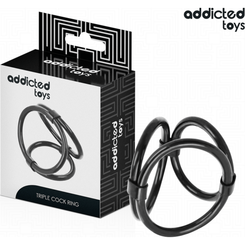 Anillo Triple Addicted Toys - Verbeter Je Prestatie