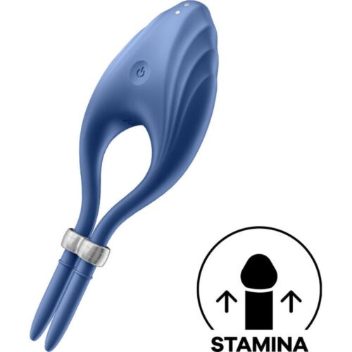 Verstelbare en krachtige vibrerende ring Satisfyer Duelist