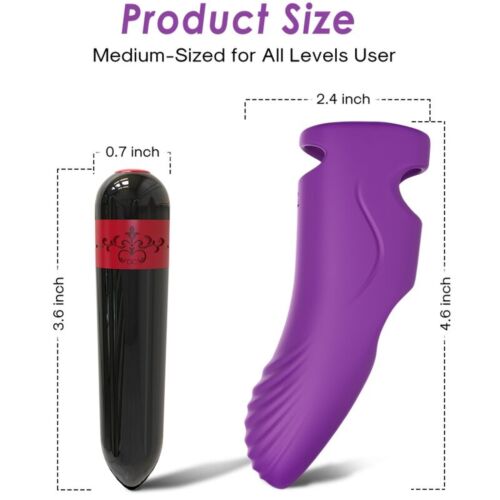 Mini Vibrator ARMONY AURORA met ergonomisch ontwerp