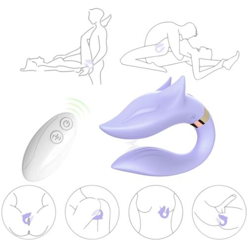 Vibrator ARMONY FOX voor koppels met afstandsbediening