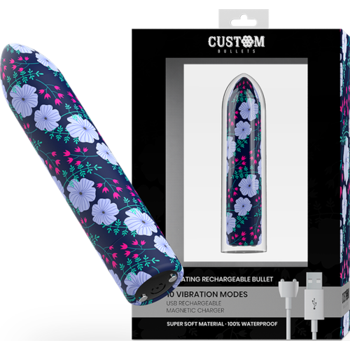 Bala Vibrador Custom Bullets - 10 Intensiteiten