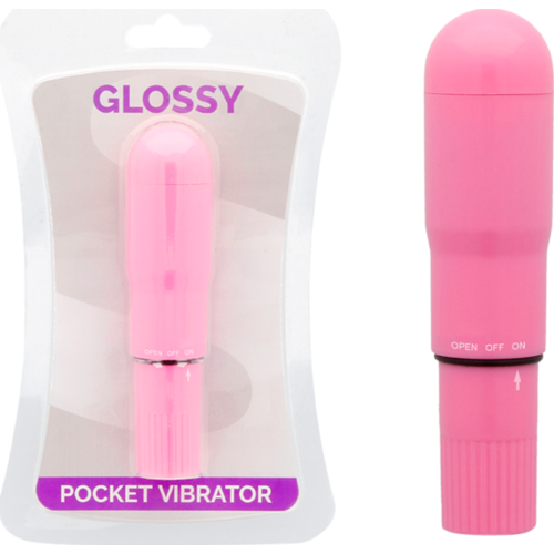 Balas vibradoras GLOSSY Pocket Vibrator met effectieve vibraties
