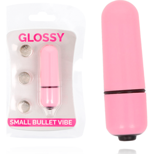 Vibrador Glossy Kleine Roze - Waterdicht en compact