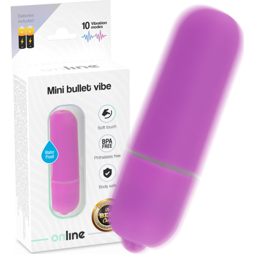 Mini vibrator ONLINE MINI BALA VIBRADORA met 10 standen